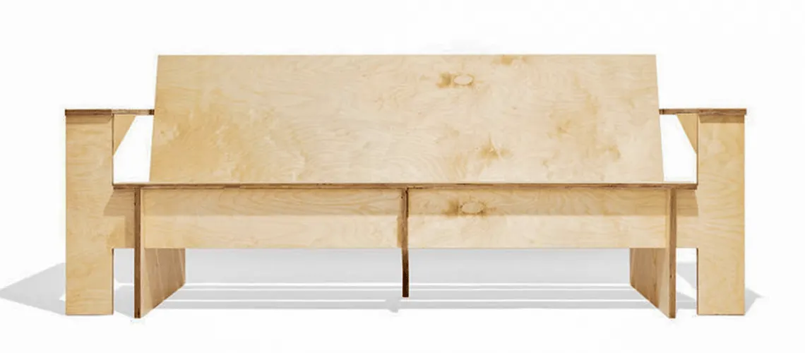 Puzzle-Piece Furniture Made Out of a Single Sheet of Plywood